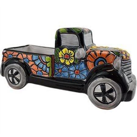 Avera Home Goods 256575 11 In. Vintage Truck Shaped Planter; Pack Of 2